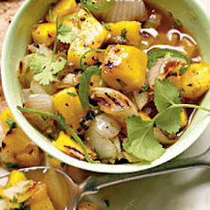 Grilled Sweet Onion-and-Mango Chutney