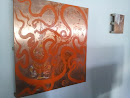 Orange Metal Art