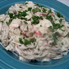 Crab Alfredo
