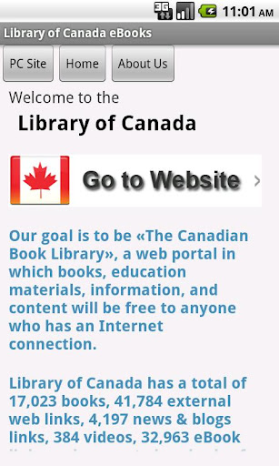 Library of Canada eBooks