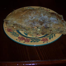 Cabbage Pie With Dill and Feta