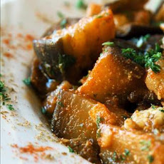 Moroccan Eggplant (Aubergine) Salad