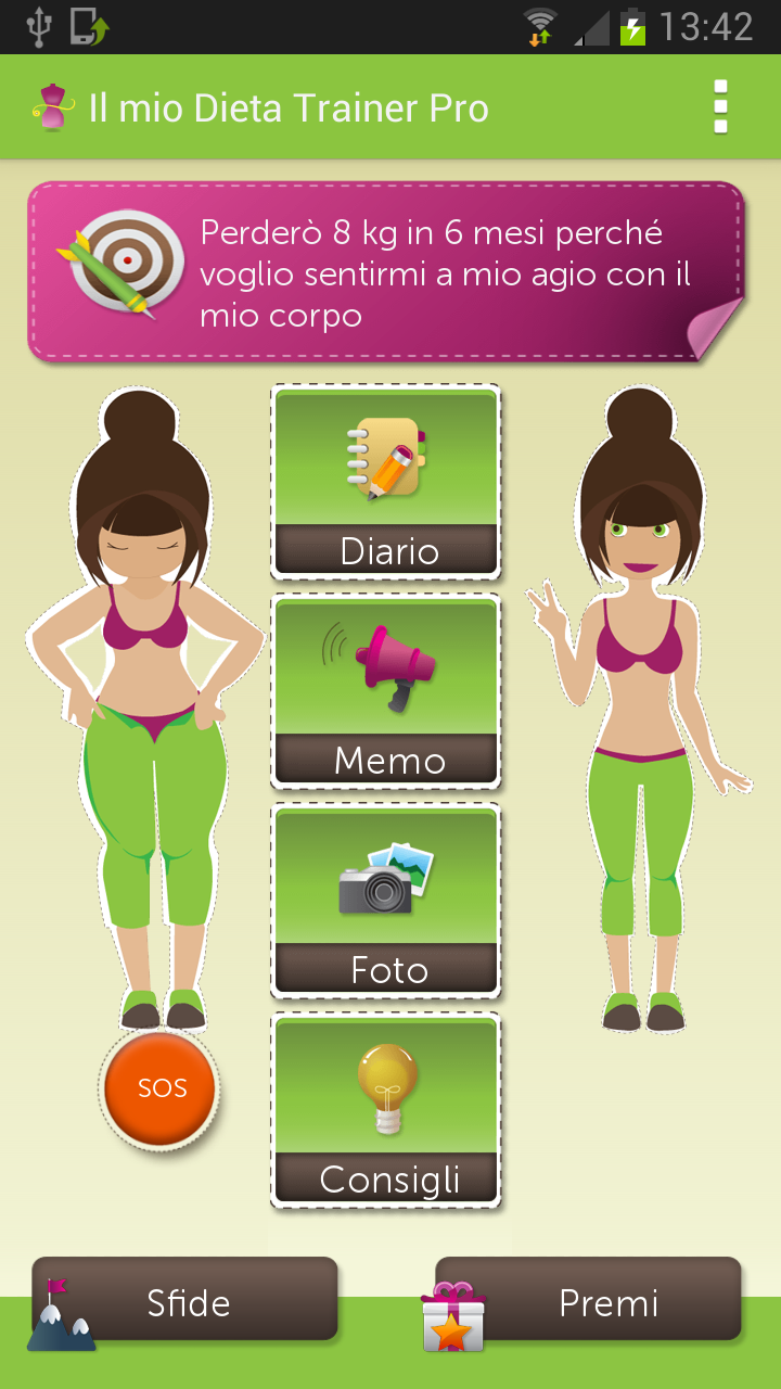 Android application My Diet Coach - Pro screenshort