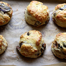 Caramelized Mushroom and Onion Biscuits
