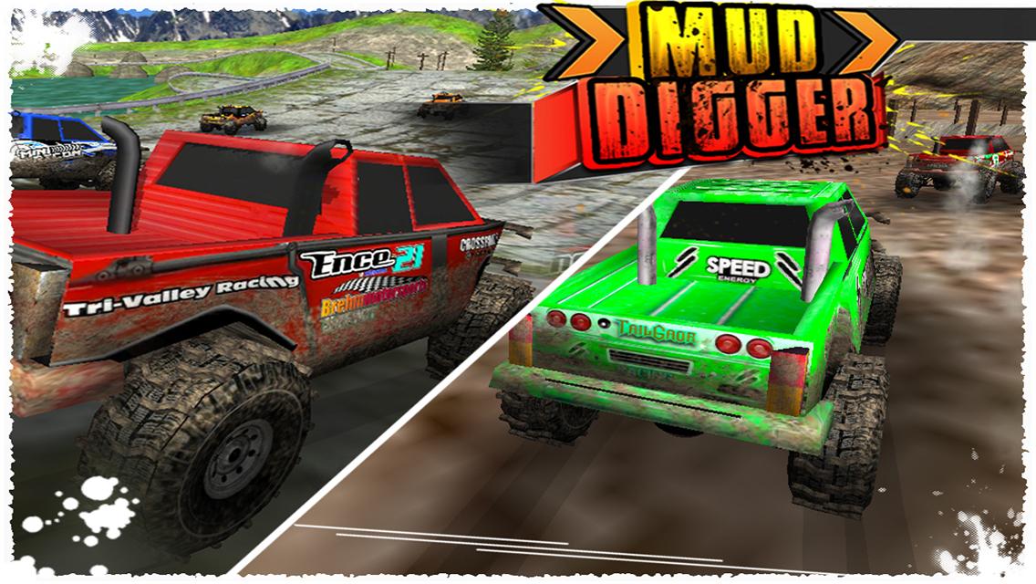 Android application Mud Digger ( 3D Racing Game ) screenshort