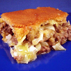 Cabbage & Meat Pie