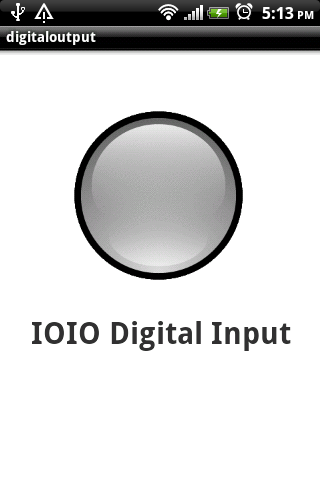 IOIO Digital input