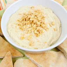 Peanut Buttery Hummus (No Tahini)