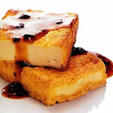 Panfried Tofu with Chinese Black Bean Sauce