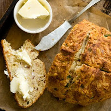 Irish cheddar and bacon soda bread