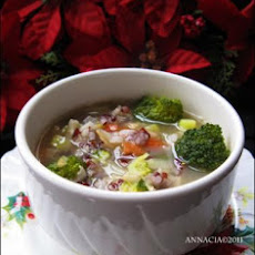 Broccoli and Rice Soup