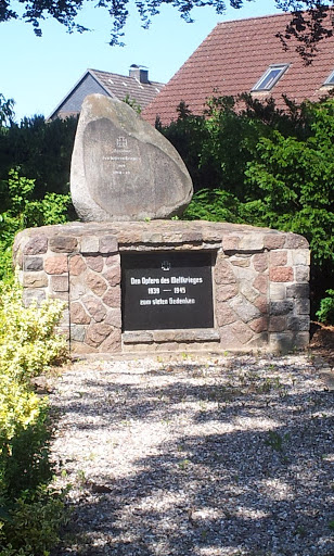 Gedenkstein der Opfer der beiden Weltkriege