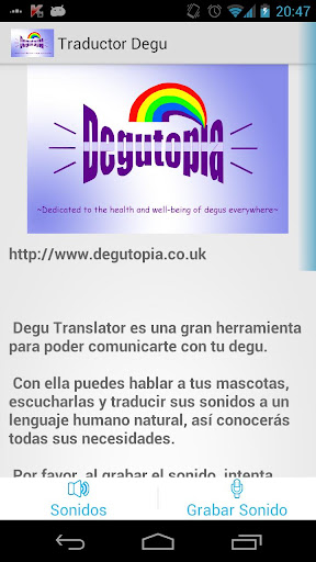 Degu Translator