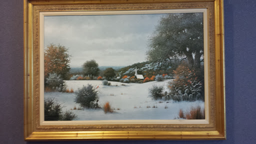 Chapel in the Snow Painting