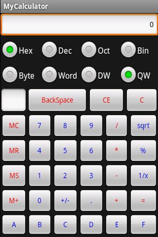 MyCalculator