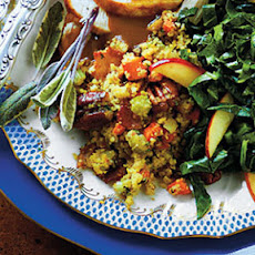 Cornbread Dressing with Smoked Bacon and Pecans