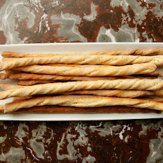 Crunchy Garlic and Herb Bread Sticks