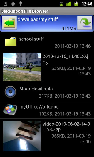 Blackmoon File Browser