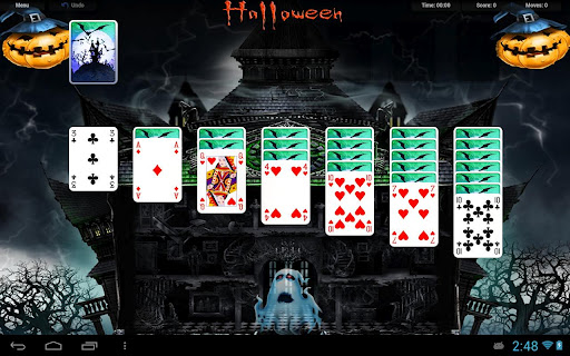 Halloween Solitaire Card Game