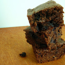 Low Fat Blueberry Brownies