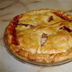 Cranberry Apple-Nut Pie
