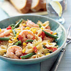 Pasta with Shrimp and Veggies