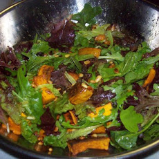 Butternut, Arugula and Pine Nut Salad