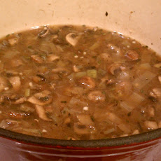 Practically Cleansing Mushroom (and Leek) Soup