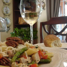 Asparagus Pasta With Toasted Pecans