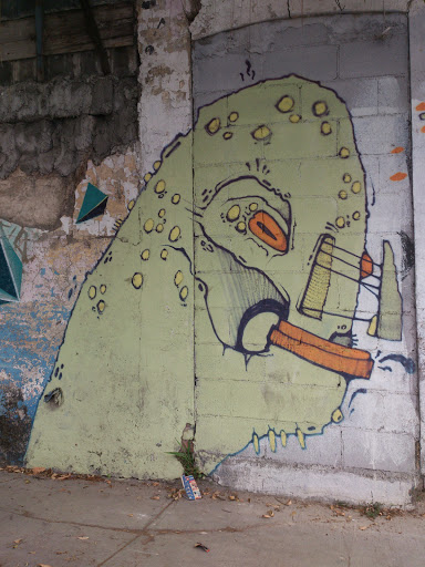 Green Monster Mural