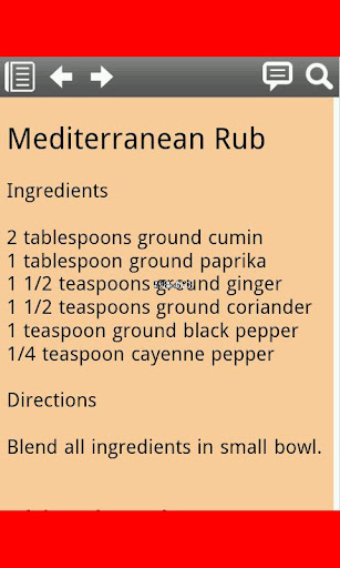 【免費書籍App】Rub Recipes - Meats & Poultry-APP點子