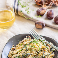 Mushroom, Chestnut & Thyme Couscous Salad