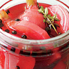 Rosé and Raspberry Pickled Beets