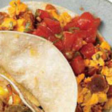 Chorizo Brunch Special Tacos