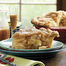 Double Apple Pie With Cornmeal Crust