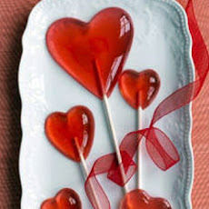 Valentine's Lollipop Hearts