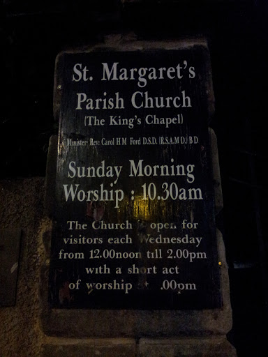 St. Margarets Parish Church Sign