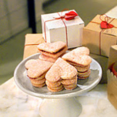 Cream Cookie Sandwich Hearts