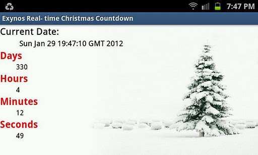 Exynos Christmas Countdown RT
