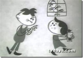 Fizzies vintage animated TV commercial  boy chases girl