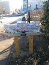 Downtown Milford Boat Sculpture 