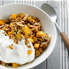 Mango-Agave Granola With Greek Yogurt