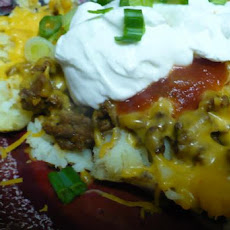 Taco Baked Potatoes