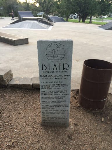 Blair Skateboard Park