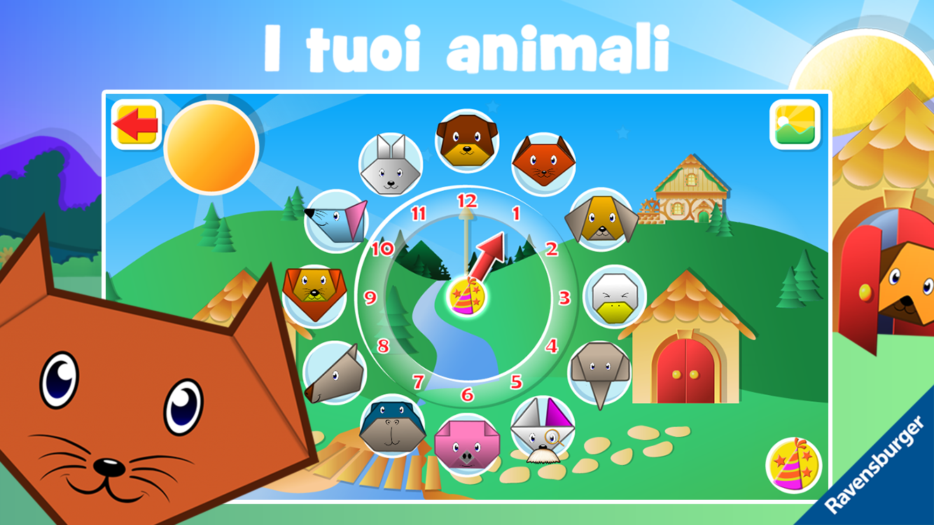 Android application Play-Origami Pets screenshort