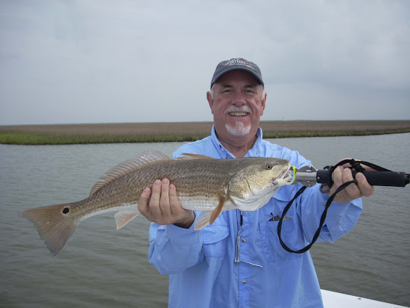 Bruce with a nice redfish