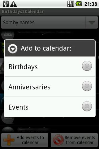 【免費工具App】Birthdays 2 Calendar-APP點子