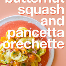 Butternut Squash and Pancetta Orecchiette