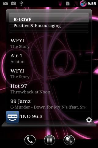 EB RadioWidget