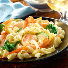 Shrimp Scampi Primavera